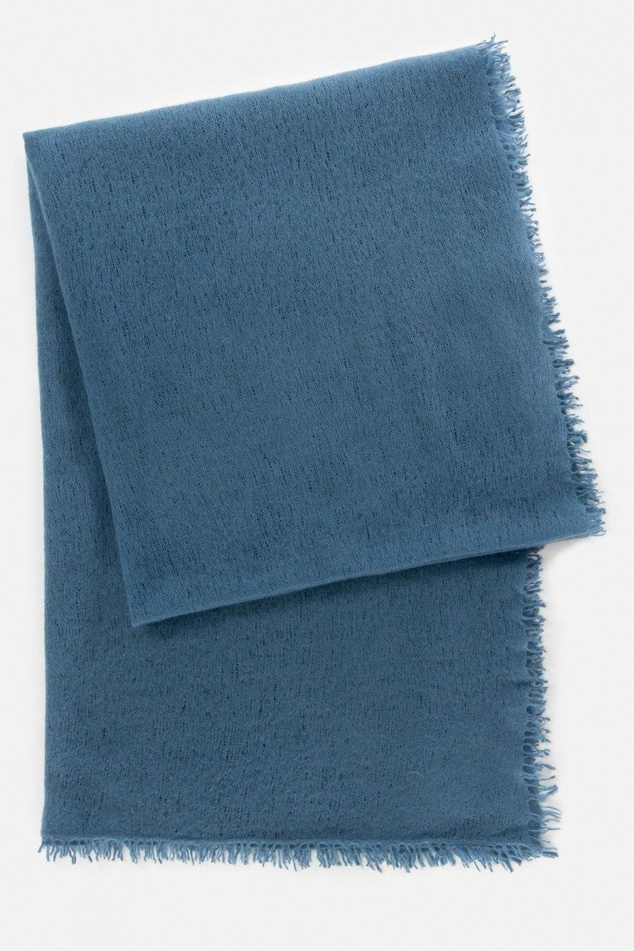 Mouleta Kaschmirschal blau Colors Kostenloser Versand international