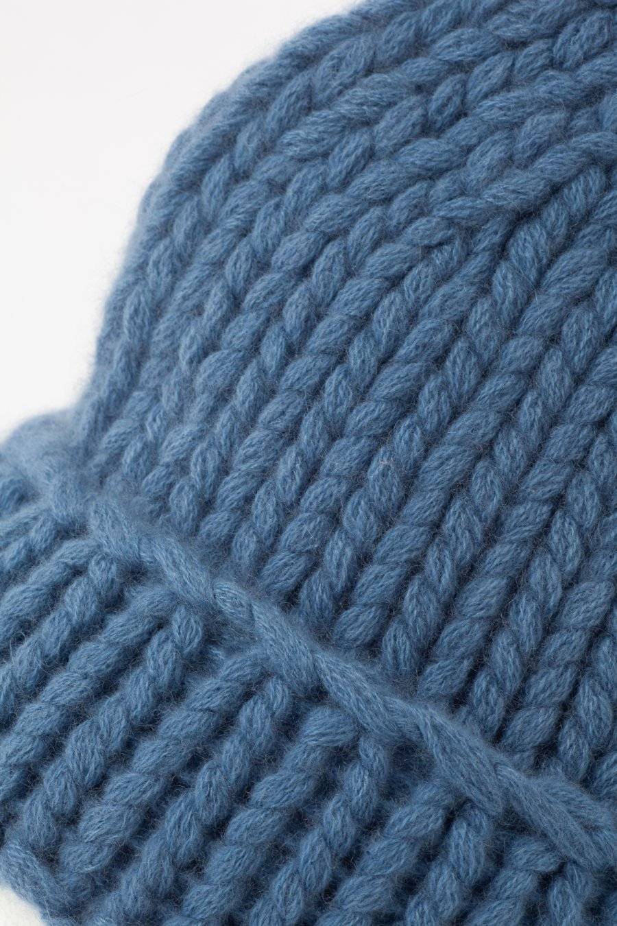 Mouleta Kaschmir Hand Knit Mütze im Angebot
