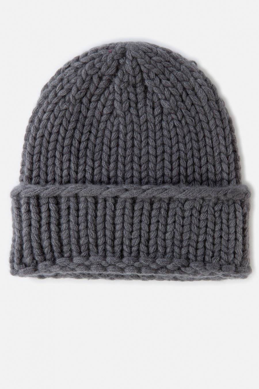 Mouleta Kaschmir Hand Knit Mütze Schlussverkauf