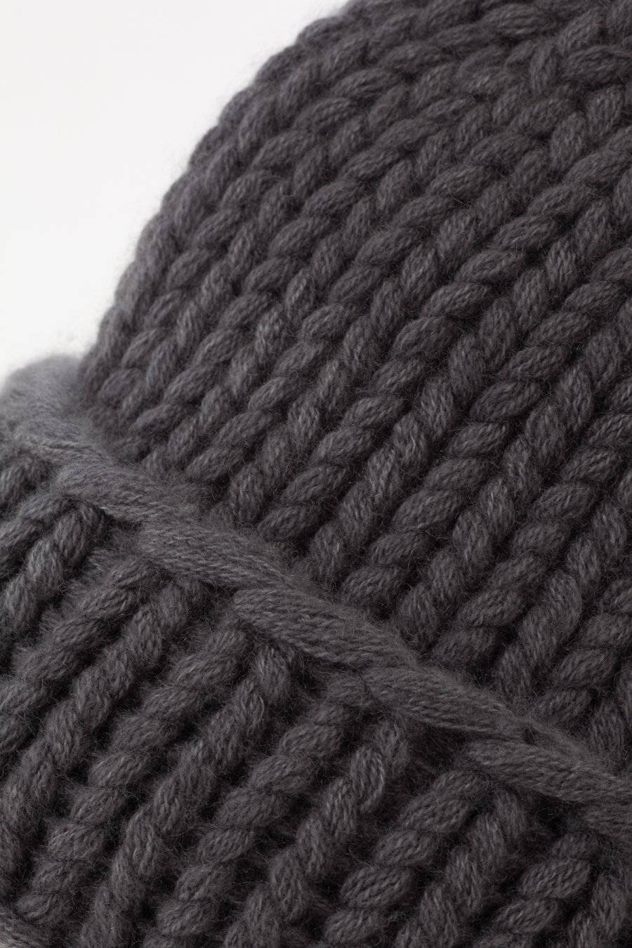 Mouleta Kaschmir Hand Knit Mütze Schlussverkauf