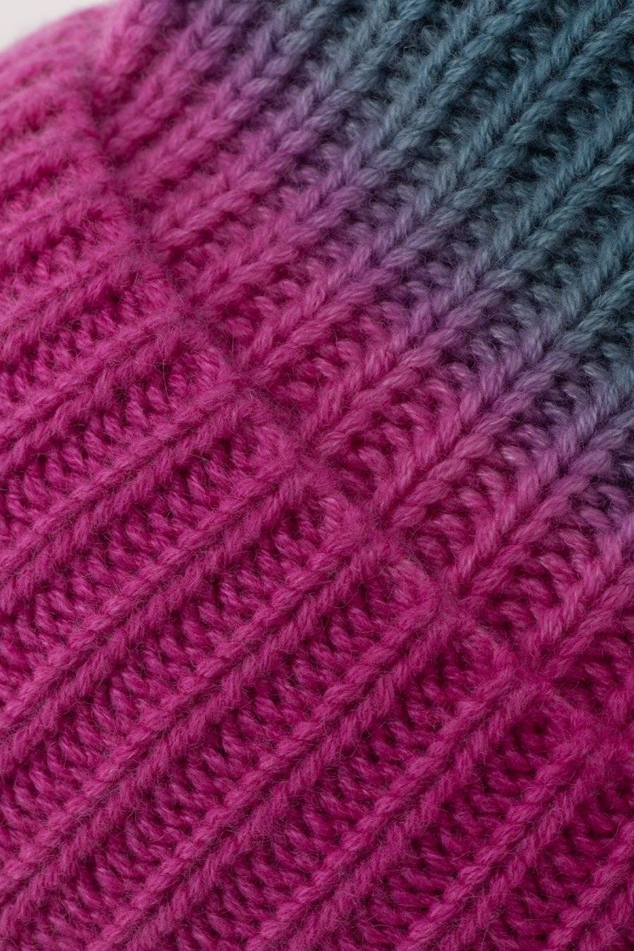 Mouleta Kaschmir Strick Mütze-Shaded Effect Blitzverkäufe
