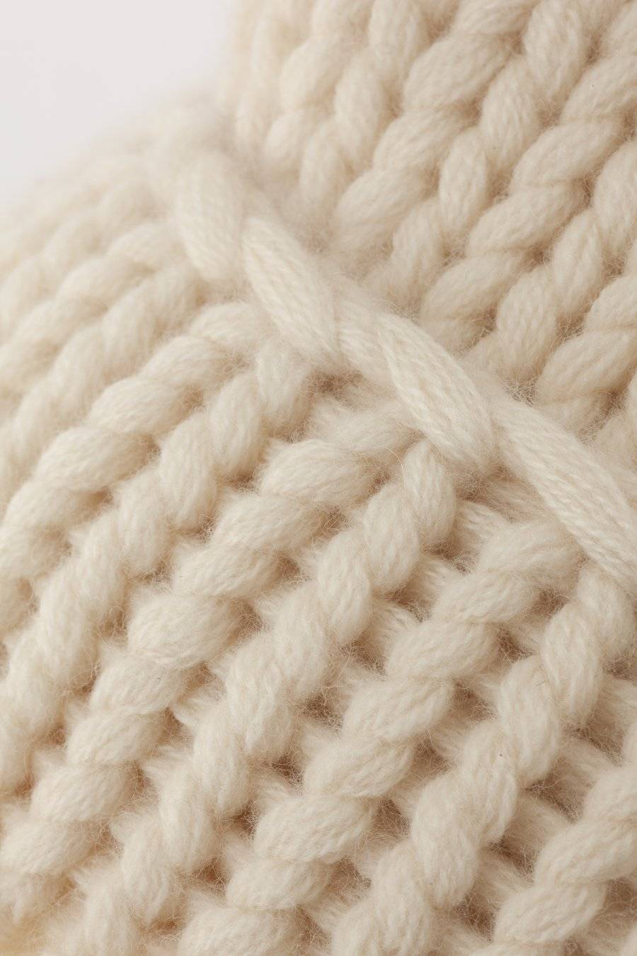 Mouleta Kaschmir Hand Knit Mütze Fabrikpreis