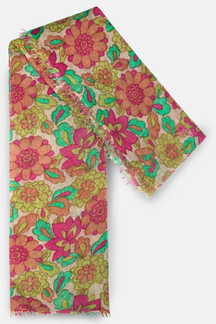 Mouleta Kaschmirschal Flower Print Valentinstagsangebot