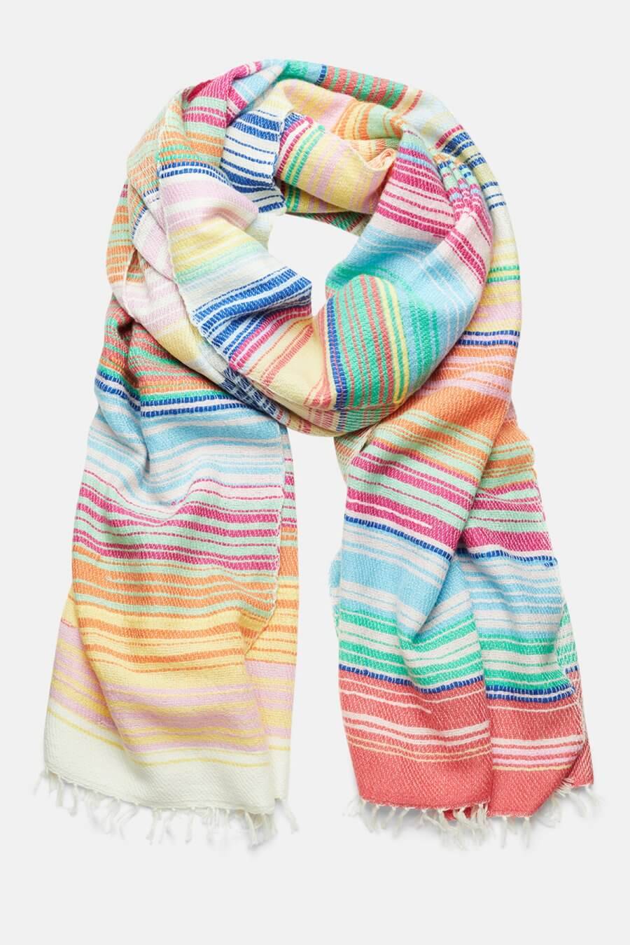 Mouleta Kaschmirschal – Multicolor Handloom Zeitlich begrenztes Angebot