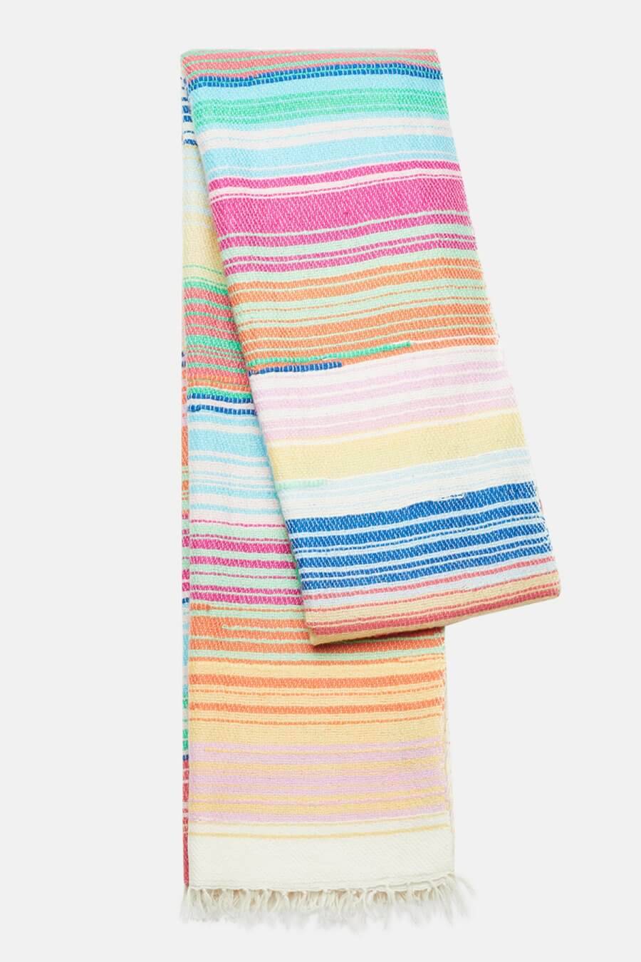 Mouleta Kaschmirschal – Multicolor Handloom Zeitlich begrenztes Angebot