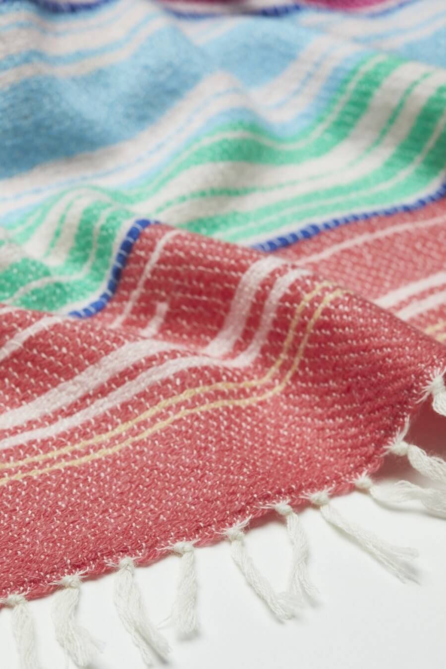 Mouleta Kaschmirschal – Multicolor Handloom Zeitlich begrenztes Angebot