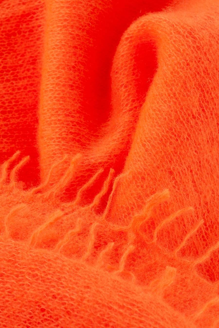 Mouleta Kaschmirschal orange Colors Bis zu 60% Rabatt