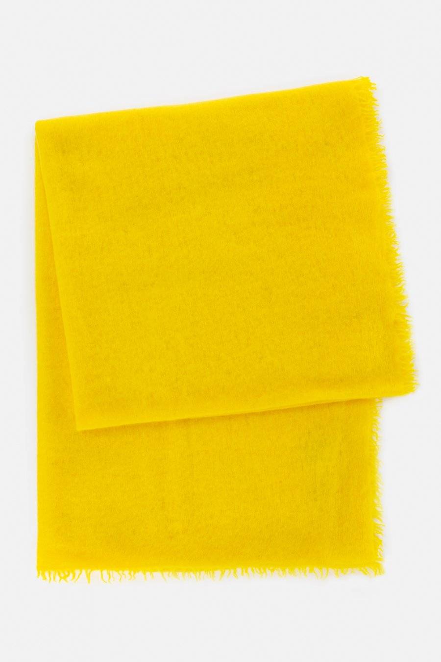 Mouleta Kaschmirschal gelb Colors Sonderangebot der Fabrik