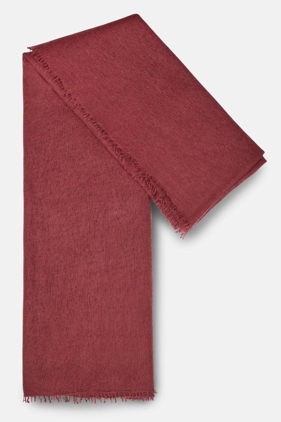 Mouleta Kaschmirschal rot Colors 50% Rabatt mit kostenlosem Versand