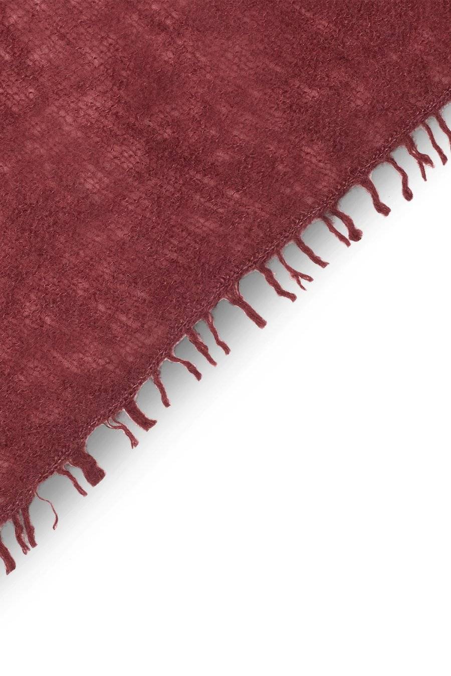 Mouleta Kaschmirschal rot Colors 50% Rabatt mit kostenlosem Versand