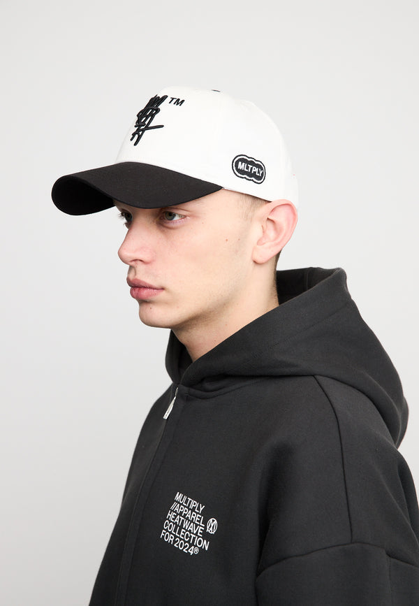 Multiply Spparel Cap MPA Off White Zeitlich begrenztes Angebot