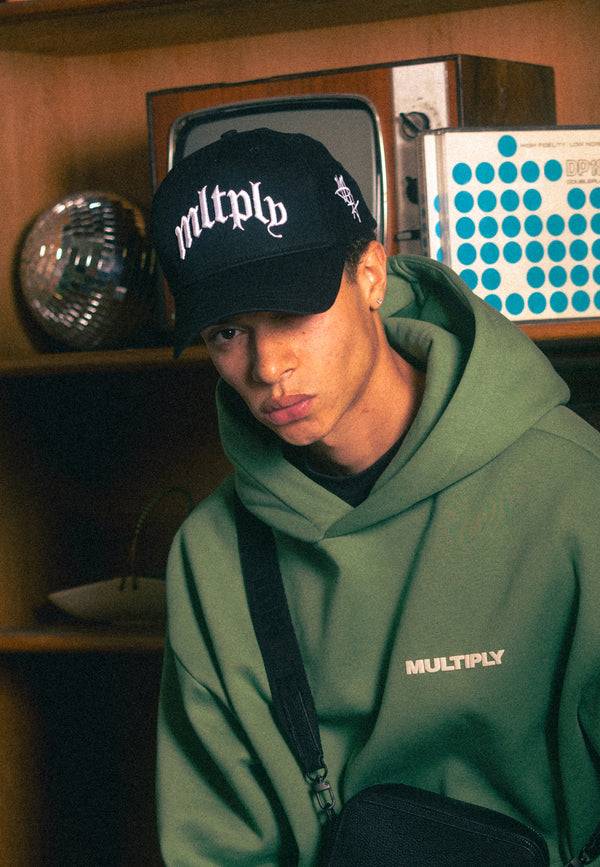 Multiply Spparel Cap MLTPLY Black Große Rabatte