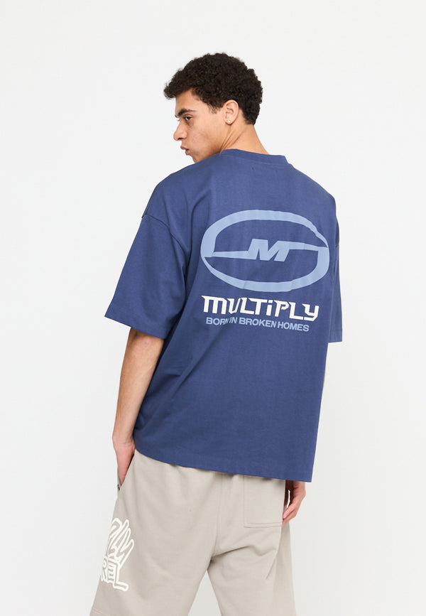 Multiply Spparel Oversize T-Shirt BROKEN IDENTITY Night Shadow Saisonale Angebote