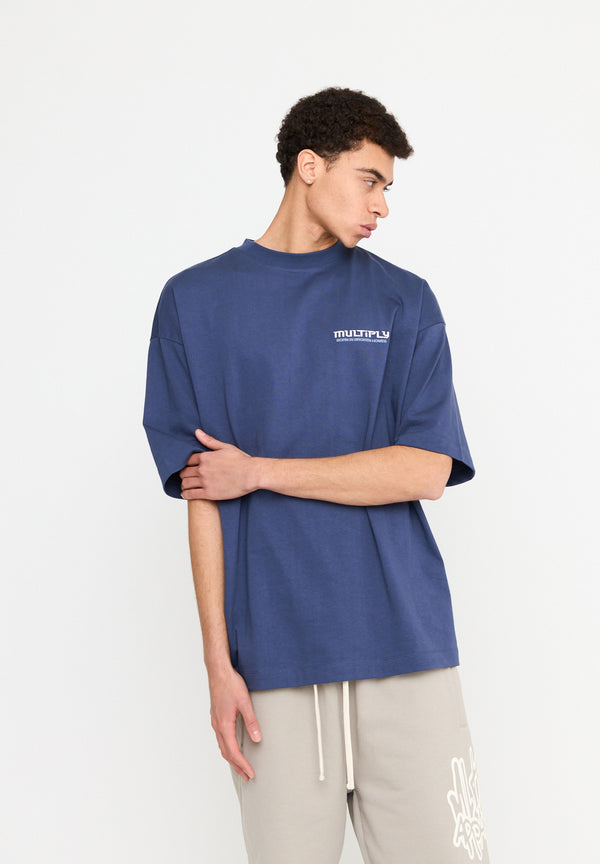 Multiply Spparel Oversize T-Shirt BROKEN IDENTITY Night Shadow Saisonale Angebote