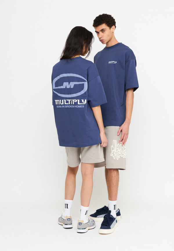 Multiply Spparel Oversize T-Shirt BROKEN IDENTITY Night Shadow Saisonale Angebote