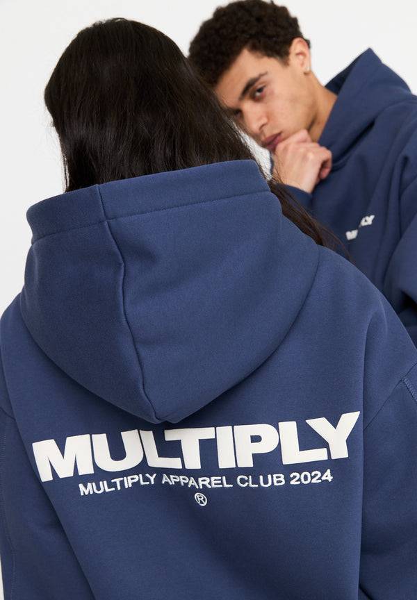 Multiply Spparel Oversize Zip Hoodie MULTIPLY Night Shadow Kauf eins, bekomm eins gratis
