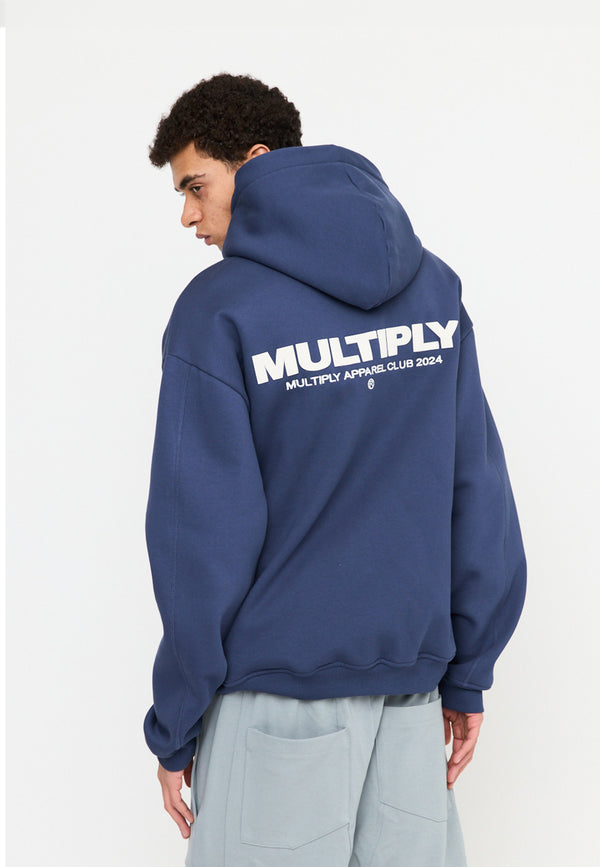 Multiply Spparel Oversize Zip Hoodie MULTIPLY Night Shadow Kauf eins, bekomm eins gratis