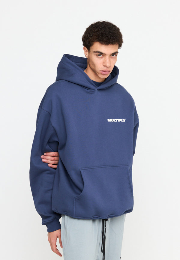 Multiply Spparel Oversize Hoodie MULTIPLY Night Shadow Tiefpreis