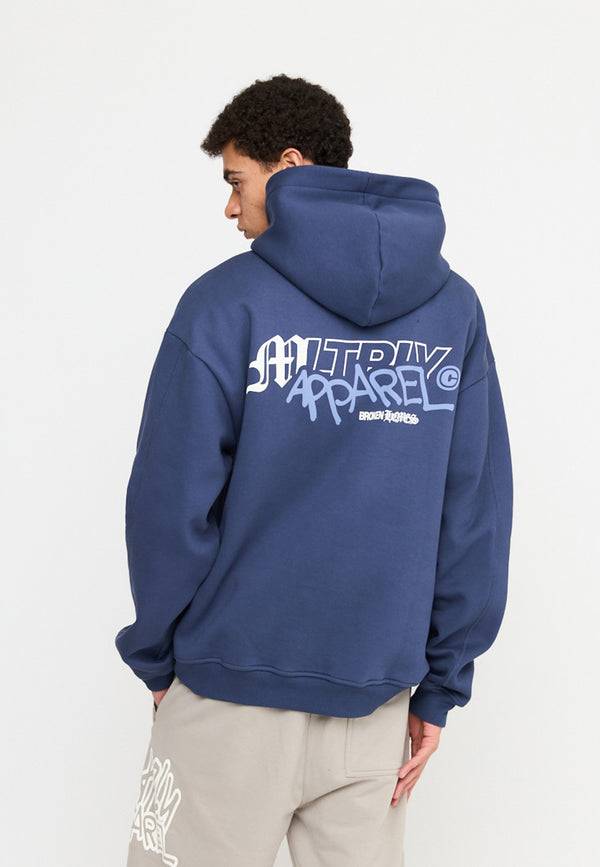 Multiply Spparel Oversize Hoodie FIGHT Night Shadow Super Sparpreis