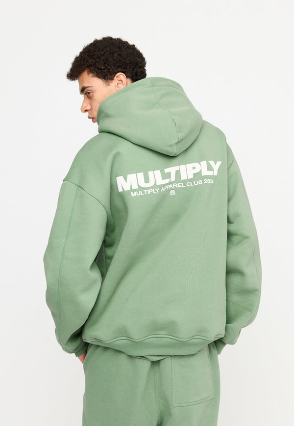 Multiply Spparel Oversize Hoodie MULTIPLY Hedge Green Letzte 3 Tage