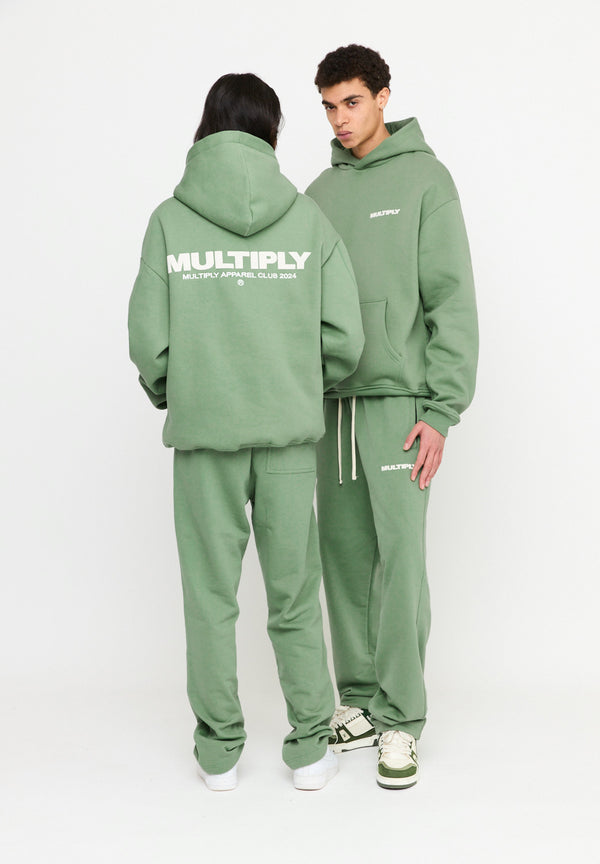 Multiply Spparel Oversize Hoodie MULTIPLY Hedge Green Letzte 3 Tage