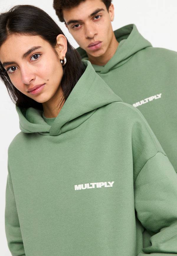 Multiply Spparel Oversize Hoodie MULTIPLY Hedge Green Letzte 3 Tage