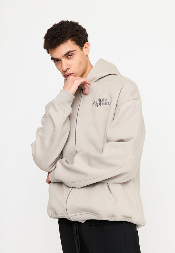 Multiply Spparel Oversize Zip Hoodie FRIENDLESS String Bis zu 65% Rabatt