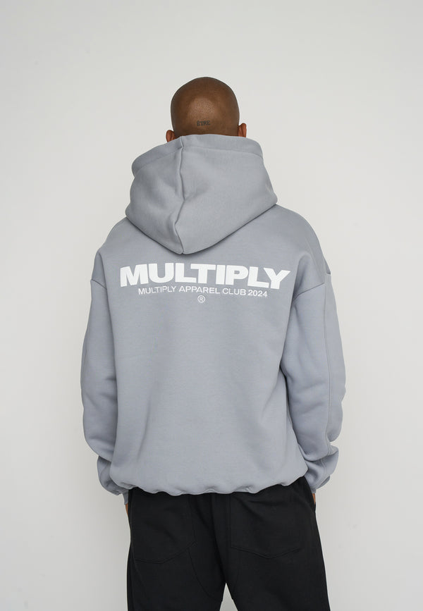 Multiply Spparel Oversize Hoodie MULTIPLY Ultimate Grey Nur noch ein Tag übrig
