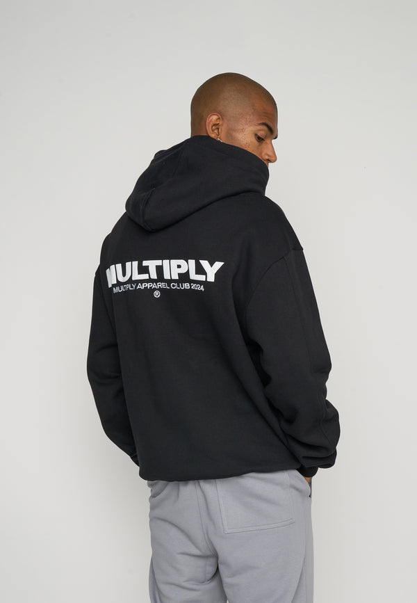 Multiply Spparel Oversize Hoodie MULTIPLY Black Super Rabatt