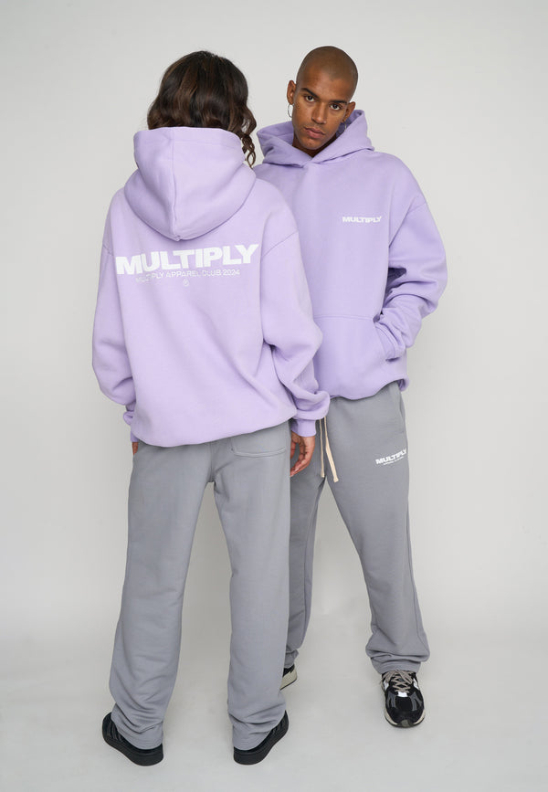 Multiply Spparel Oversize Hoodie MULTIPLY Lavender 50% Rabatt mit kostenlosem Versand