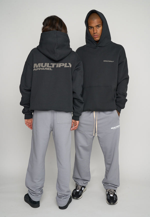 Multiply Spparel Oversize Hoodie BASIQUE Black Soda Kostenloser Versand international