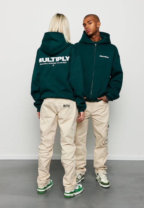 Multiply Spparel Oversize Zip Hoodie MULTIPLY Botanical Garden Fabrikladen