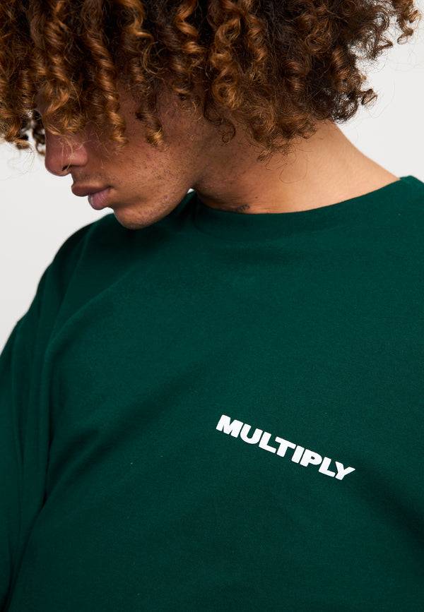 Multiply Spparel Oversize T-Shirt MULTIPLY Botanical Garden Black Friday Preise