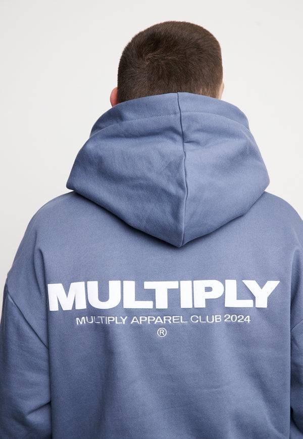 Multiply Spparel Oversize Zip Hoodie MULTIPLY Coastal Fjord zollfrei