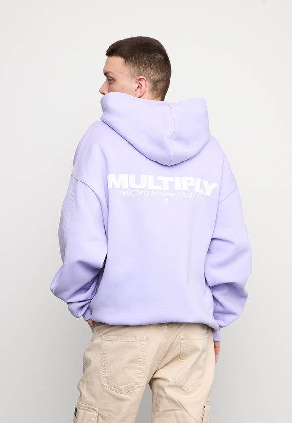 Multiply Spparel Oversize Zip Hoodie MULTIPLY Lavender 2025