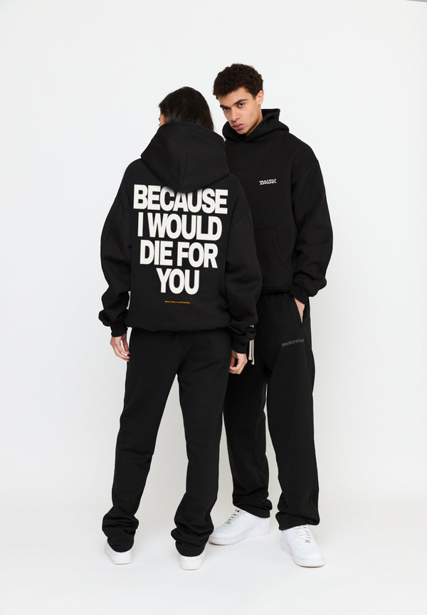 Multiply Spparel Oversize Hoodie DIE FOR YOU Black Angebote