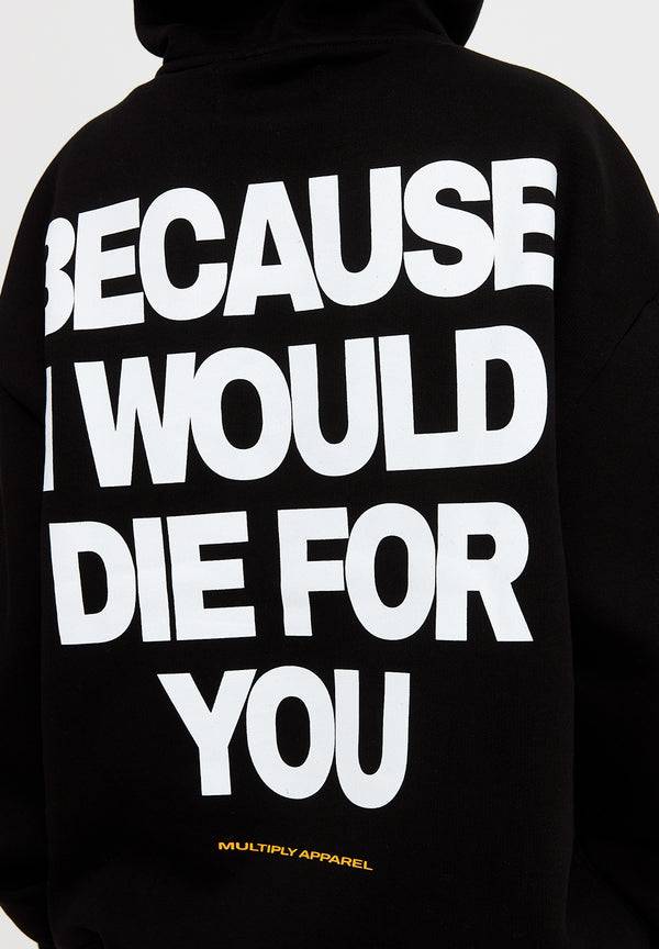 Multiply Spparel Oversize Hoodie DIE FOR YOU Black Angebote