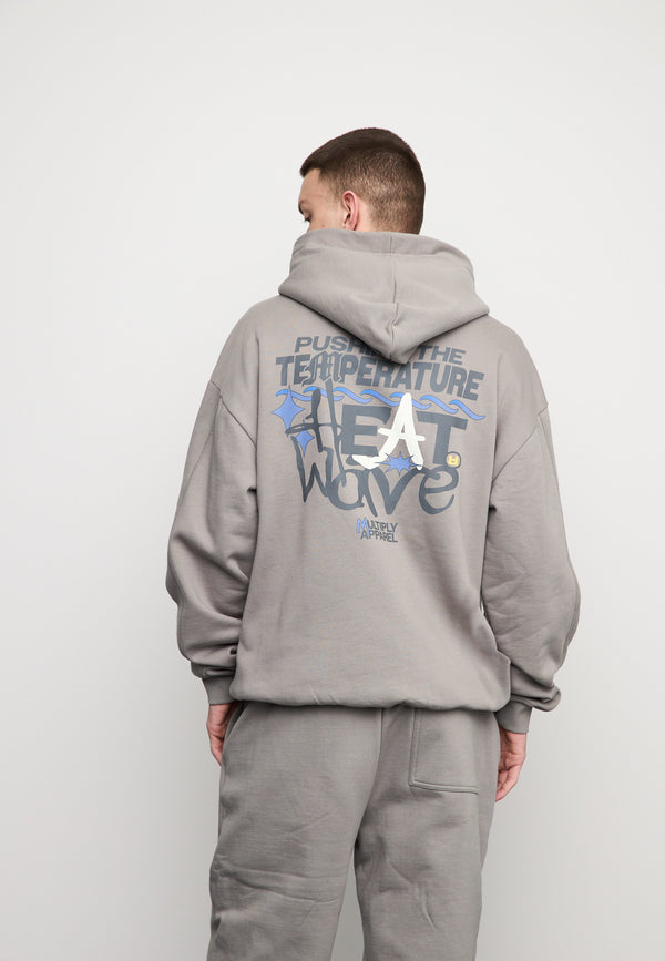 Multiply Spparel Oversize Hoodie DEHYDRATION Moon Mist Blitzverkäufe