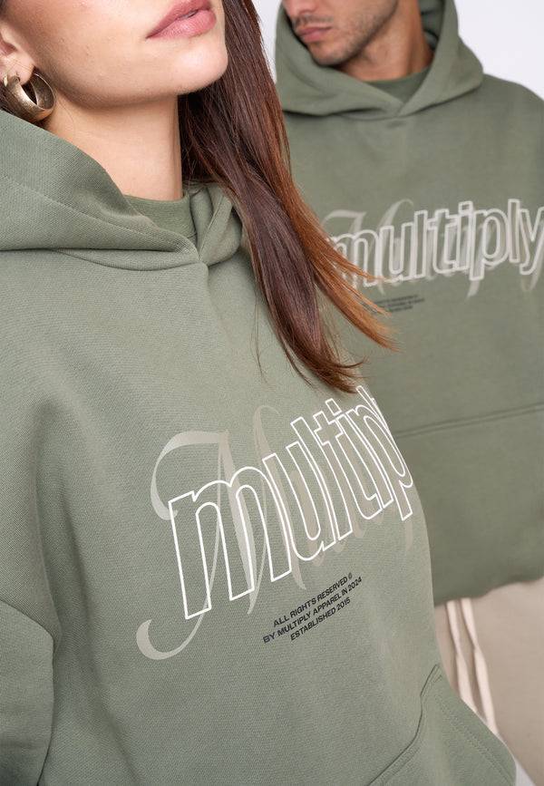 Multiply Spparel Oversize Hoodie DRIBBLE Four Leaf Clover Exklusivangebot