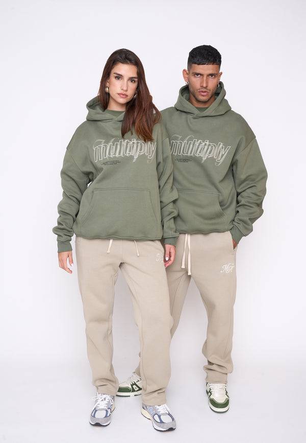 Multiply Spparel Oversize Hoodie DRIBBLE Four Leaf Clover Exklusivangebot