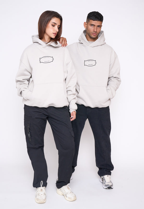Multiply Spparel Oversize Hoodie FACULTY Dove Black Friday