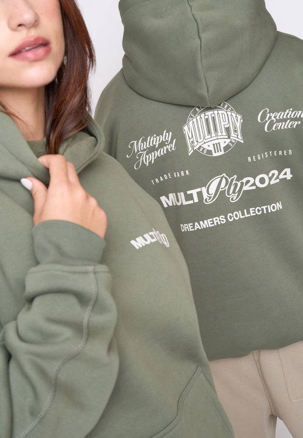 Multiply Spparel Oversize Hoodie MATCH Four Leaf Clover Weihnachtsangebot
