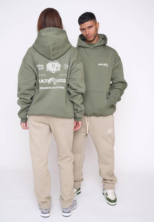 Multiply Spparel Oversize Hoodie MATCH Four Leaf Clover Weihnachtsangebot