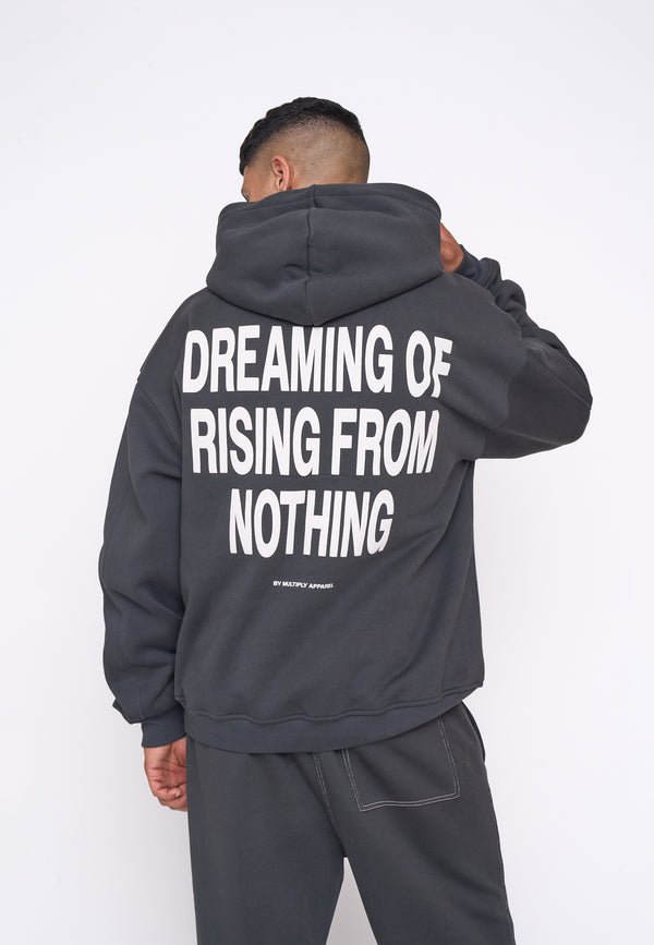 Multiply Spparel Oversize Hoodie RISING Black Soda Vatertagsangebot