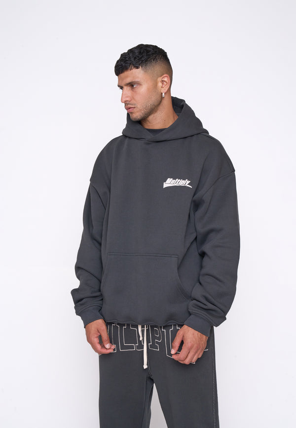 Multiply Spparel Oversize Hoodie RISING Black Soda Vatertagsangebot