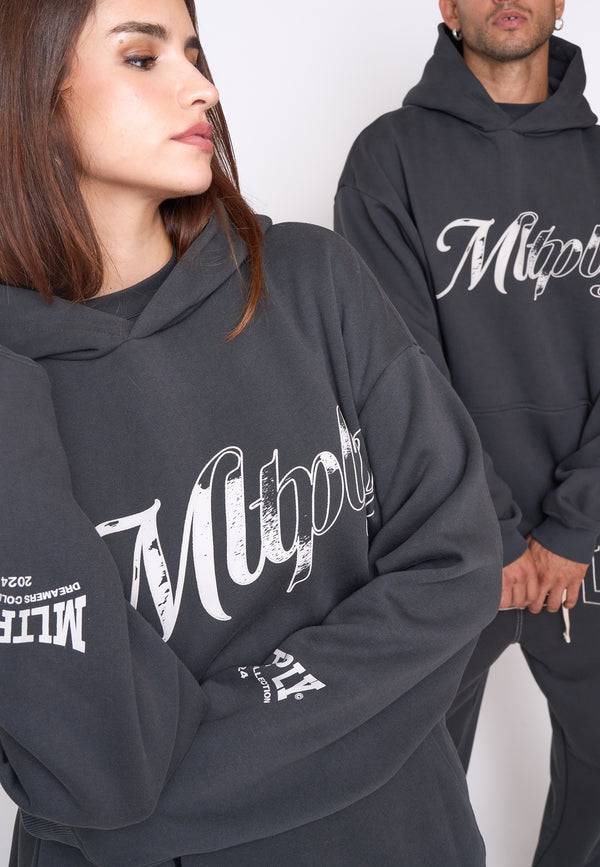 Multiply Spparel Oversize Hoodie STORIES Black Soda Valentinstagsangebot