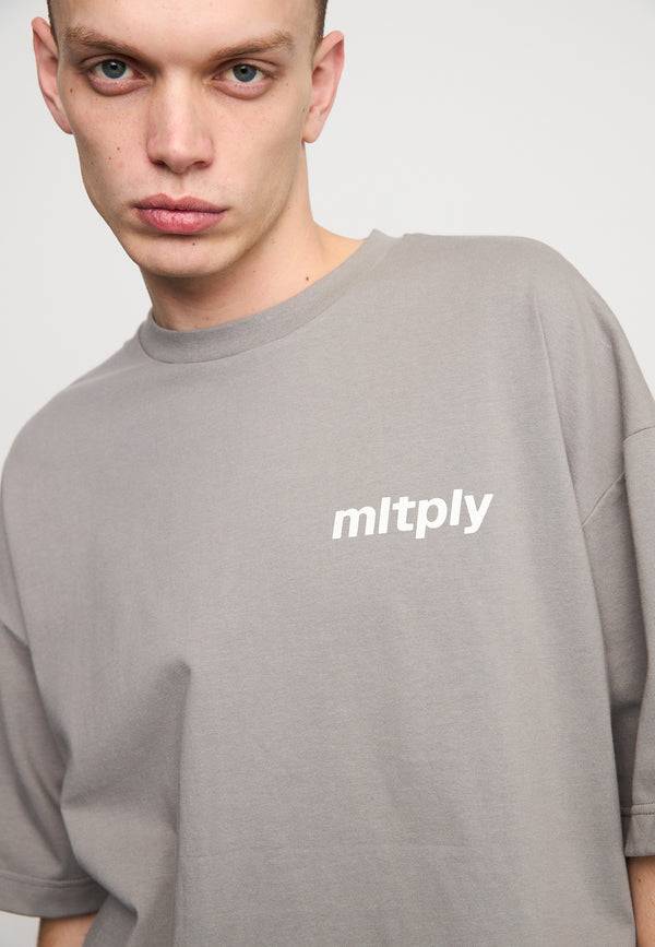 Multiply Spparel Oversize T-Shirt SUMMER HEAT Moon Mist Bestseller