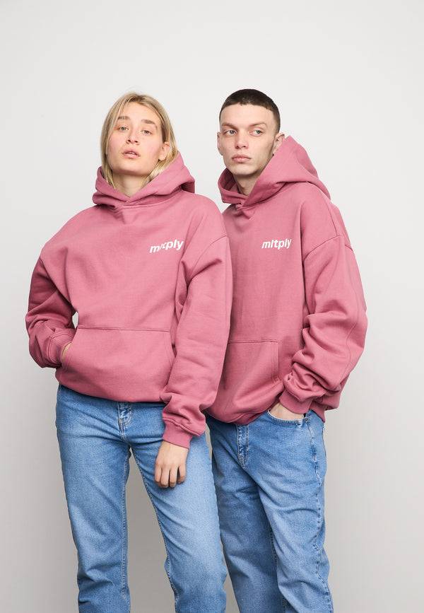 Multiply Spparel Oversize Hoodie SUMMER HEAT Rose Wine Saisonale Angebote