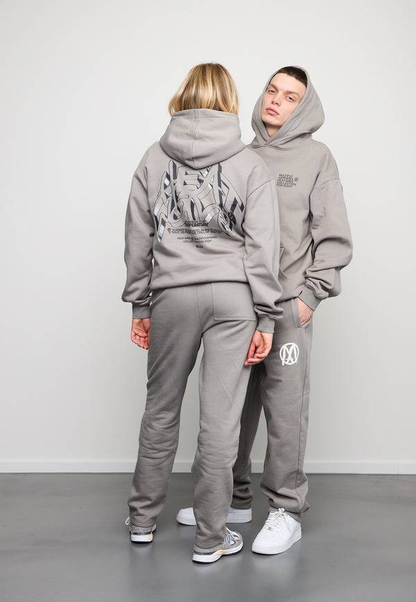 Multiply Spparel Oversize Hoodie TEMPERATURE Moon Mist Kauf eins, bekomm eins gratis