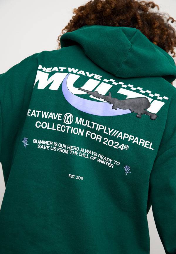 Multiply Spparel Oversize Hoodie TAKE OFF Botanical Garden Kostenlose Rückgabe